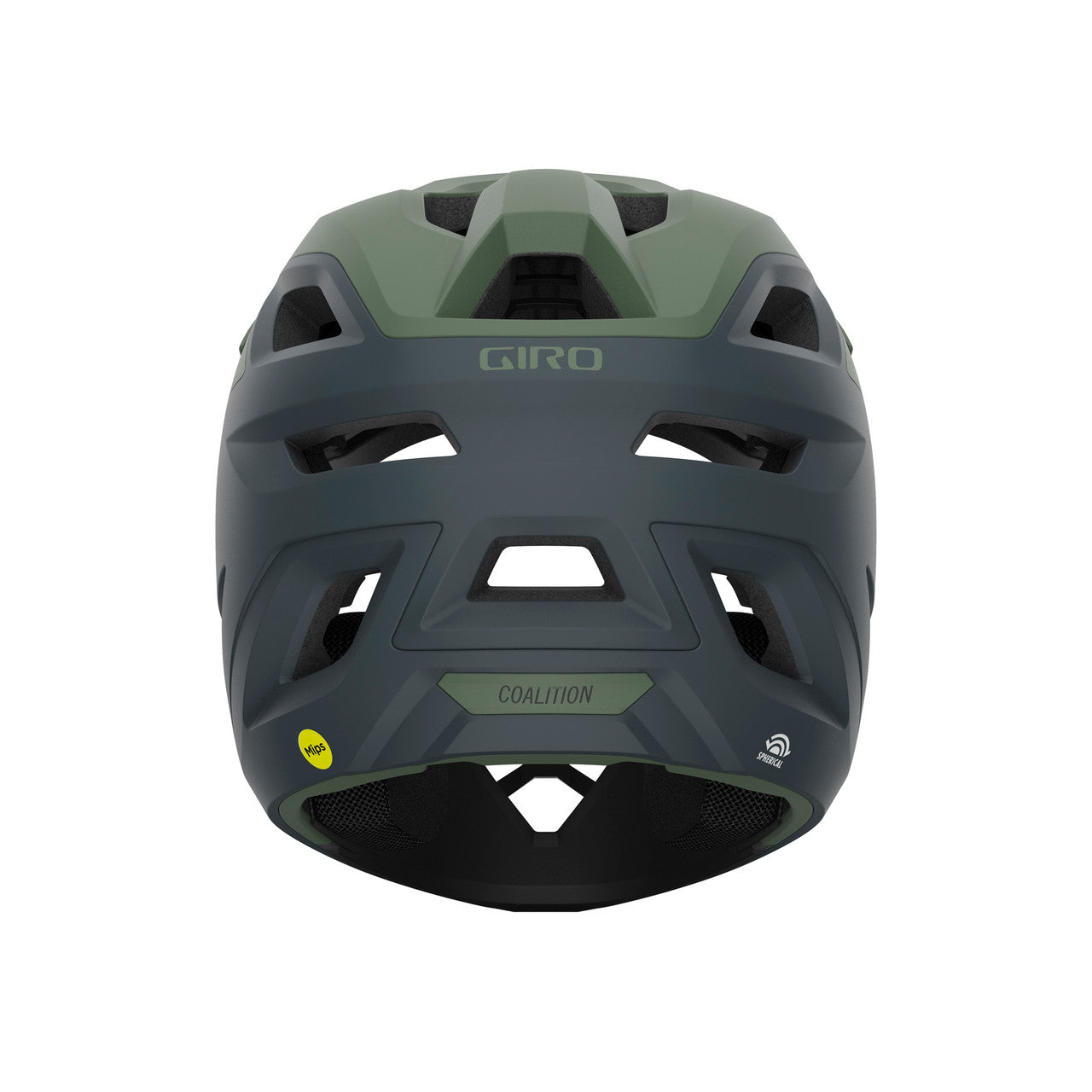 MTB Helmet GIRO COALITION SPHERICAL Black/Matte Green