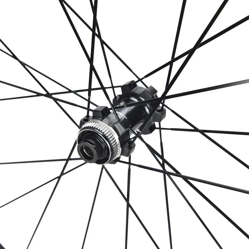Par SHIMANO RS370 Tubeless Ready-hjul (Center Lock)
