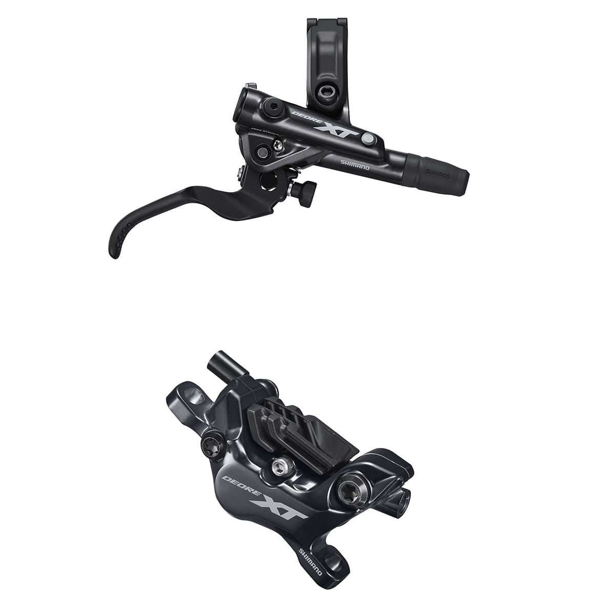 Par SHIMANO XT M8120 4 kolvar J-KIT ventilerade bromsbelägg