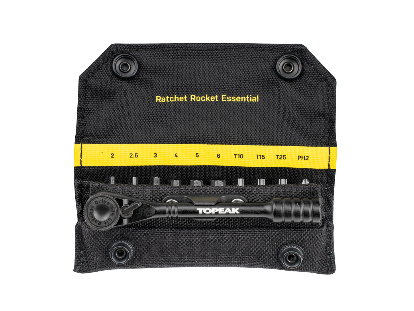 Kompakt spärrnyckel TOPEAK RATCHET ROCKET ESSENTIAL Svart