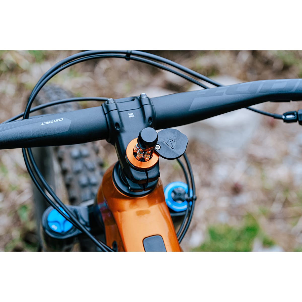 Integrerat multiverktyg Gaffelrör 42 mm avsmalnande GRANITE DESIGN STASH RT (10 verktyg) Svart