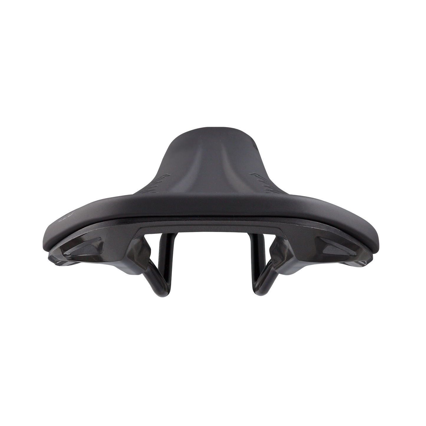 SPANK OOZY 220 144mm Sadel CrN/Ti skenor Svart