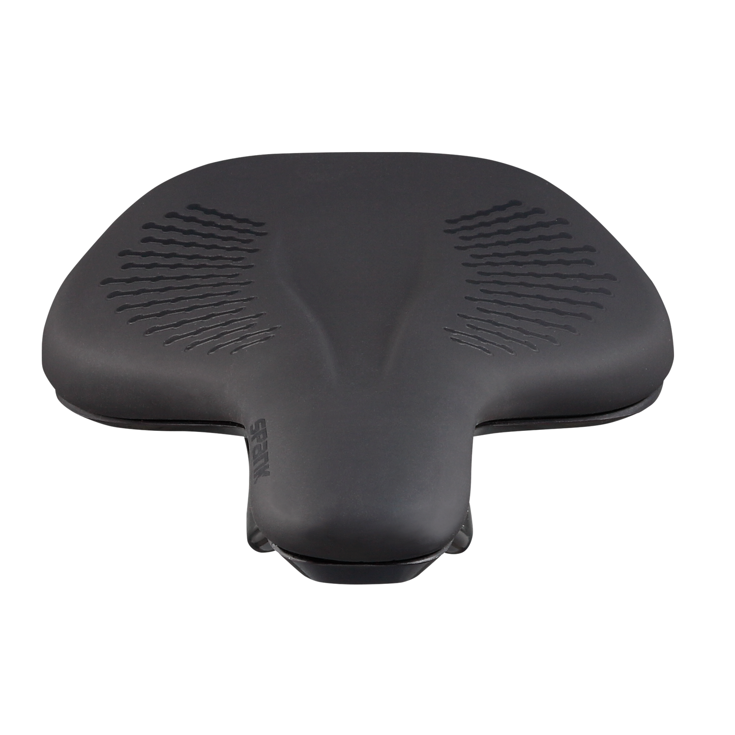 SPANK OOZY 220 144mm Sadel CrN/Ti skenor Svart