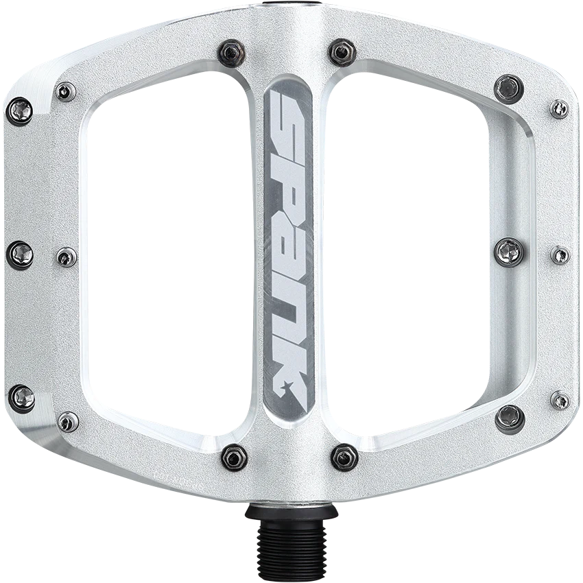 SPANK SPOON REBOOT S Silver flatpedaler