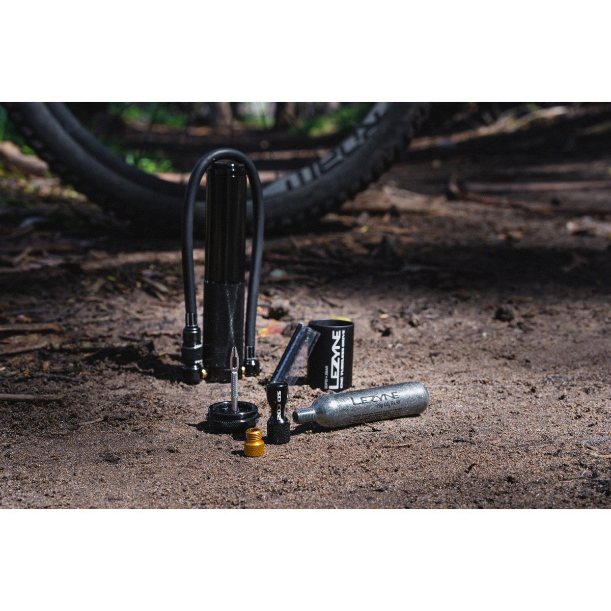 LEZYNE CNC TUBELESS DRIVE Handpump Svart