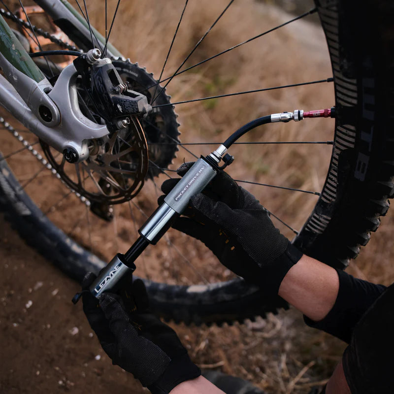 LEZYNE CNC POCKET DRIVE HV Handpump Silver