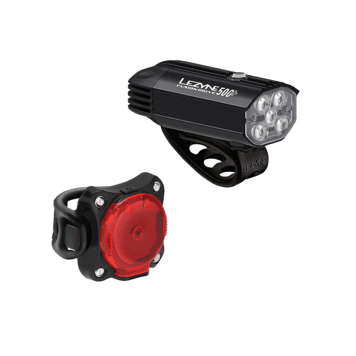 LEZYNE FUSION DRIVE 500+ / ZECTO DRIVE 200+ fram- och bakljus