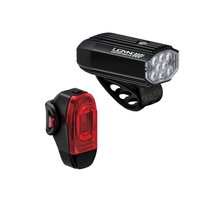LEZYNE MICRO DRIVE 800 / KTV DRIVE+ fram- och bakljus