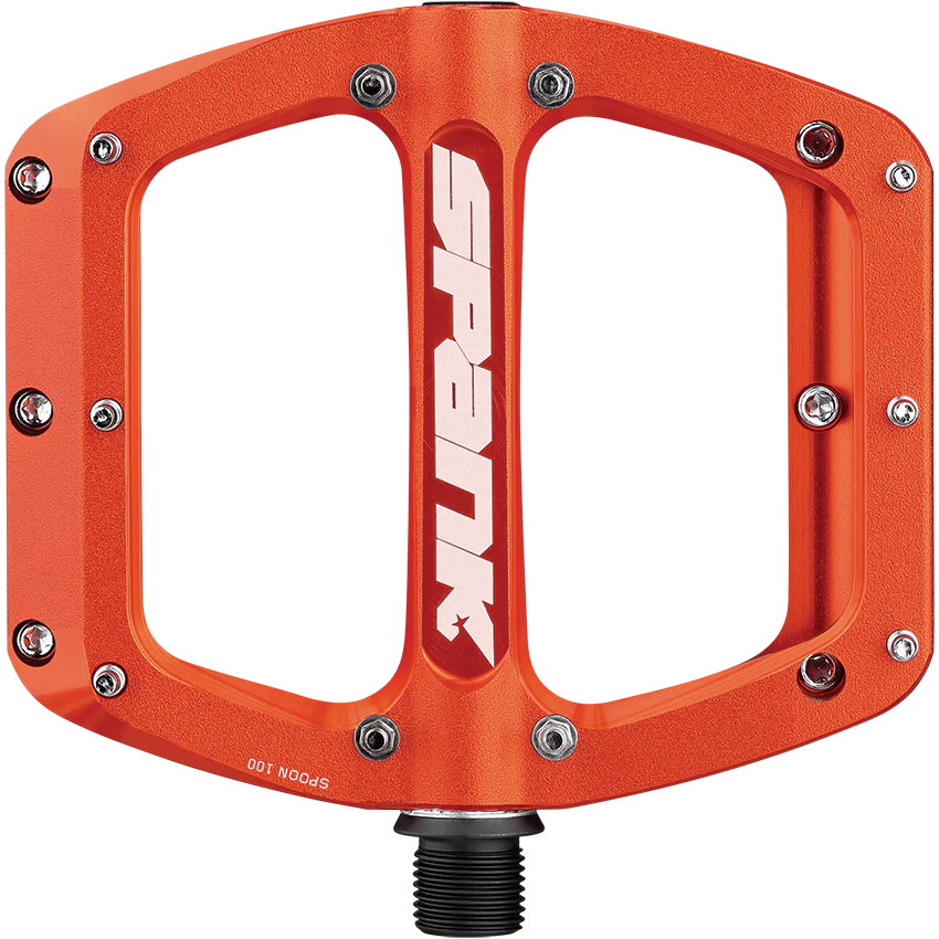 SPANK SPOON REBOOT M Orange flat pedals