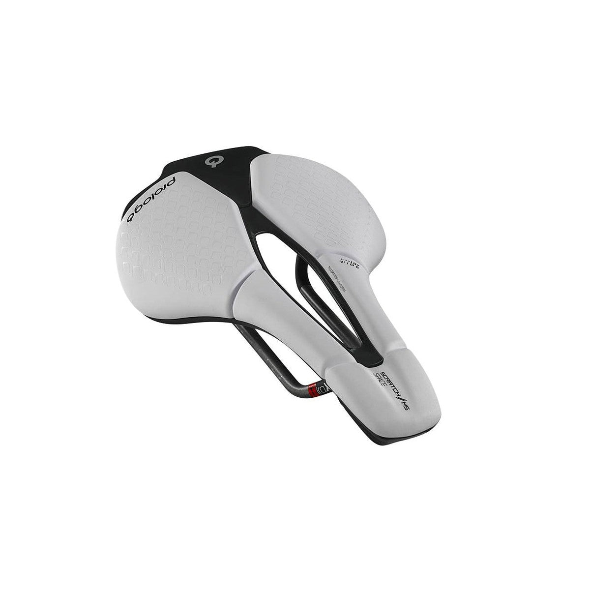 Sadel PROLOGO SCRATCH M5 PAS SPACE Skänklar Tirox bredd 147mm Vit