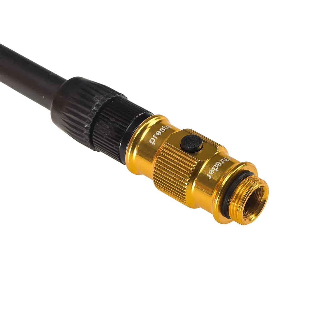 LEZYNE MICRO FLOOR DRIVE HP Kompakt fotpump Svart