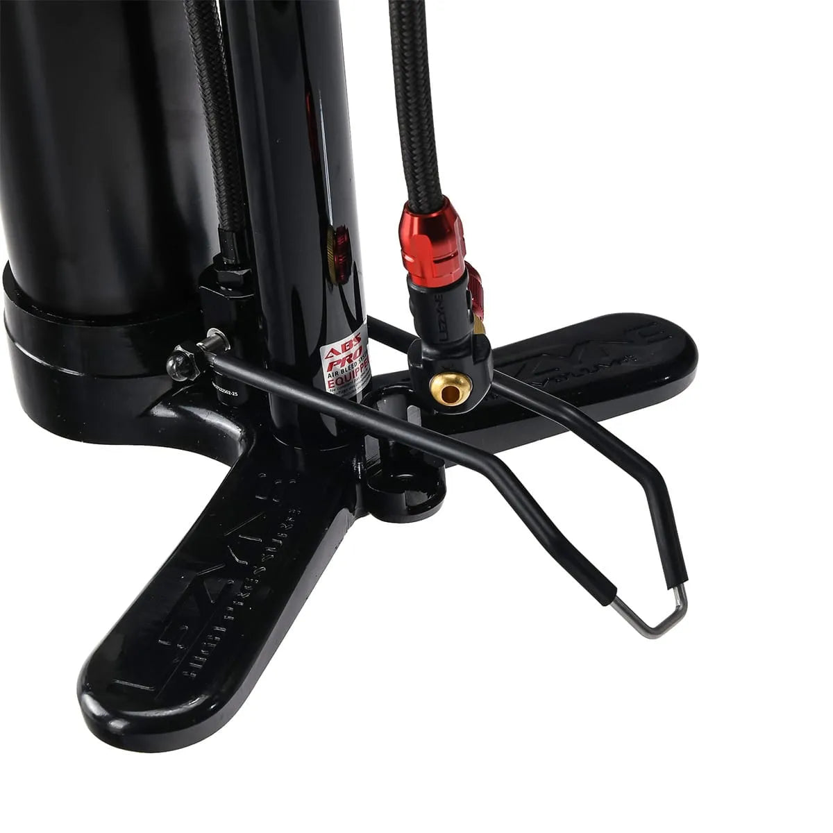 LEZYNE PRESSURE OVER DRIVE Fotpump Svart