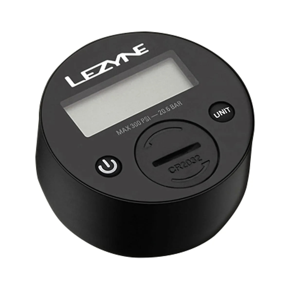 LEZYNE DIGITAL PRESSURE OVER DRIVE Fotpump Svart