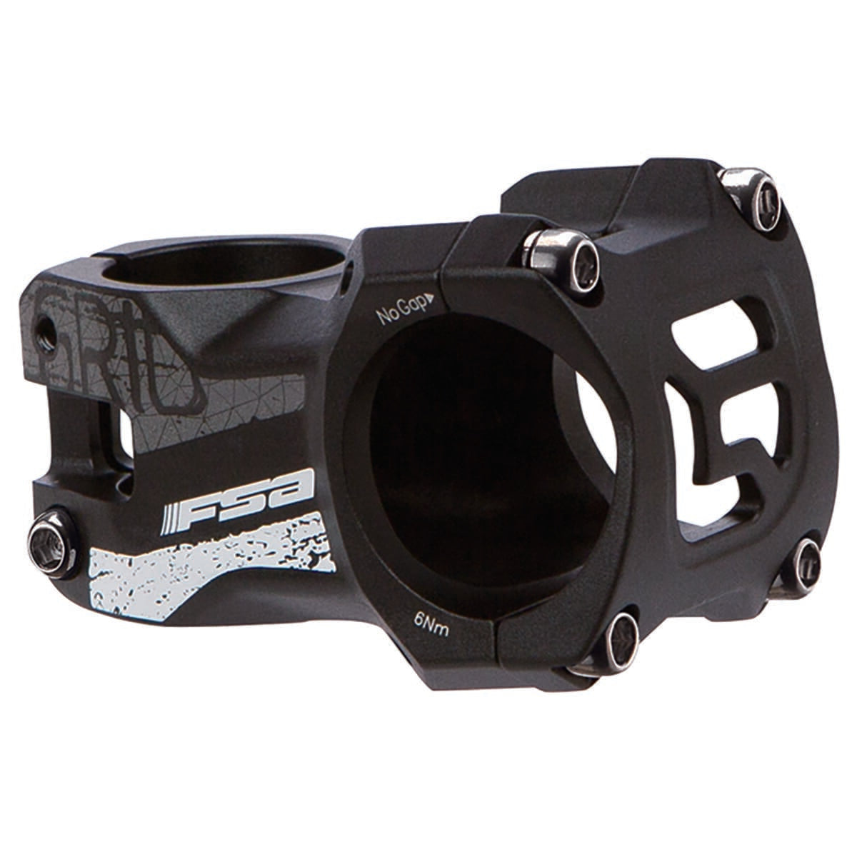 fsa pedale Stem FSA GRID Aluminium 6° 1"1/2 Ø35mm Black – Probikeshop