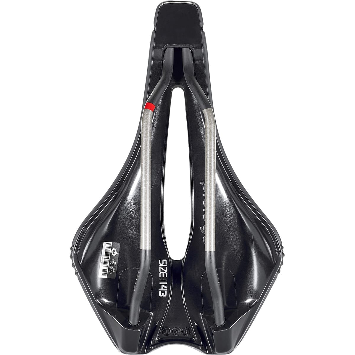 Sadel PROLOGO DIMENSION NDR 143 mm Skänklar TiroX Svart
