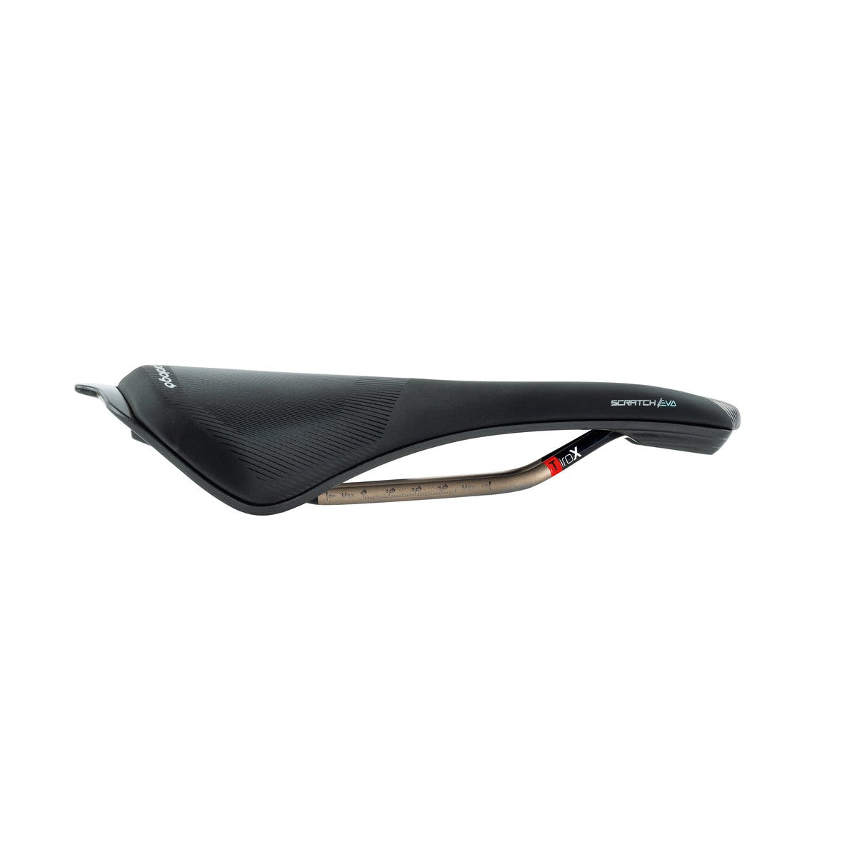 Saddle PROLOGO SCRATCH EVA Women's 140mm Wide Tirox Rails Black