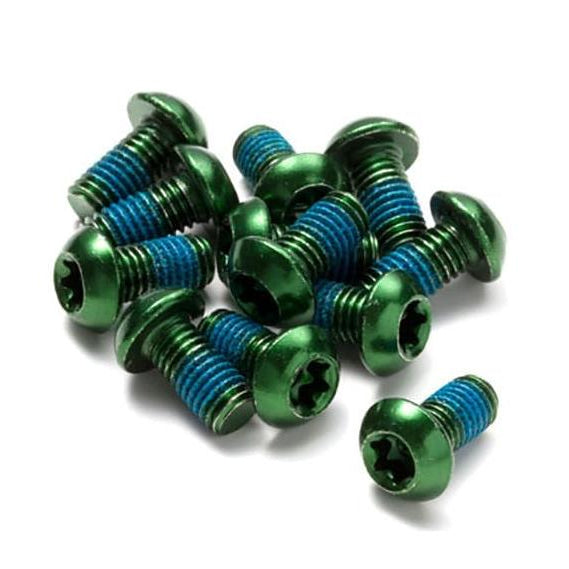Kit of 12 Anodized REVERSE Disc Screws