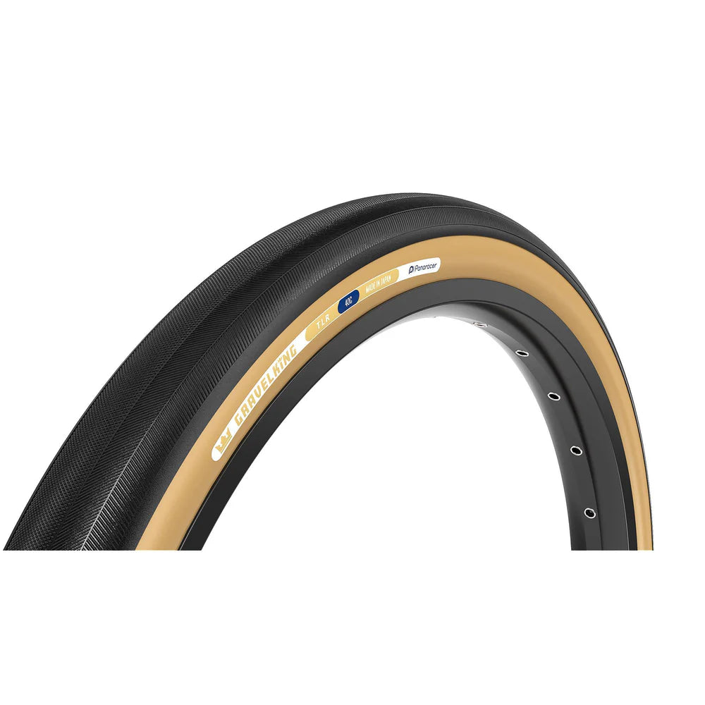 PANARACER GRAVELKING SLICK TLR 700x35c Tubeless Ready Beige däck