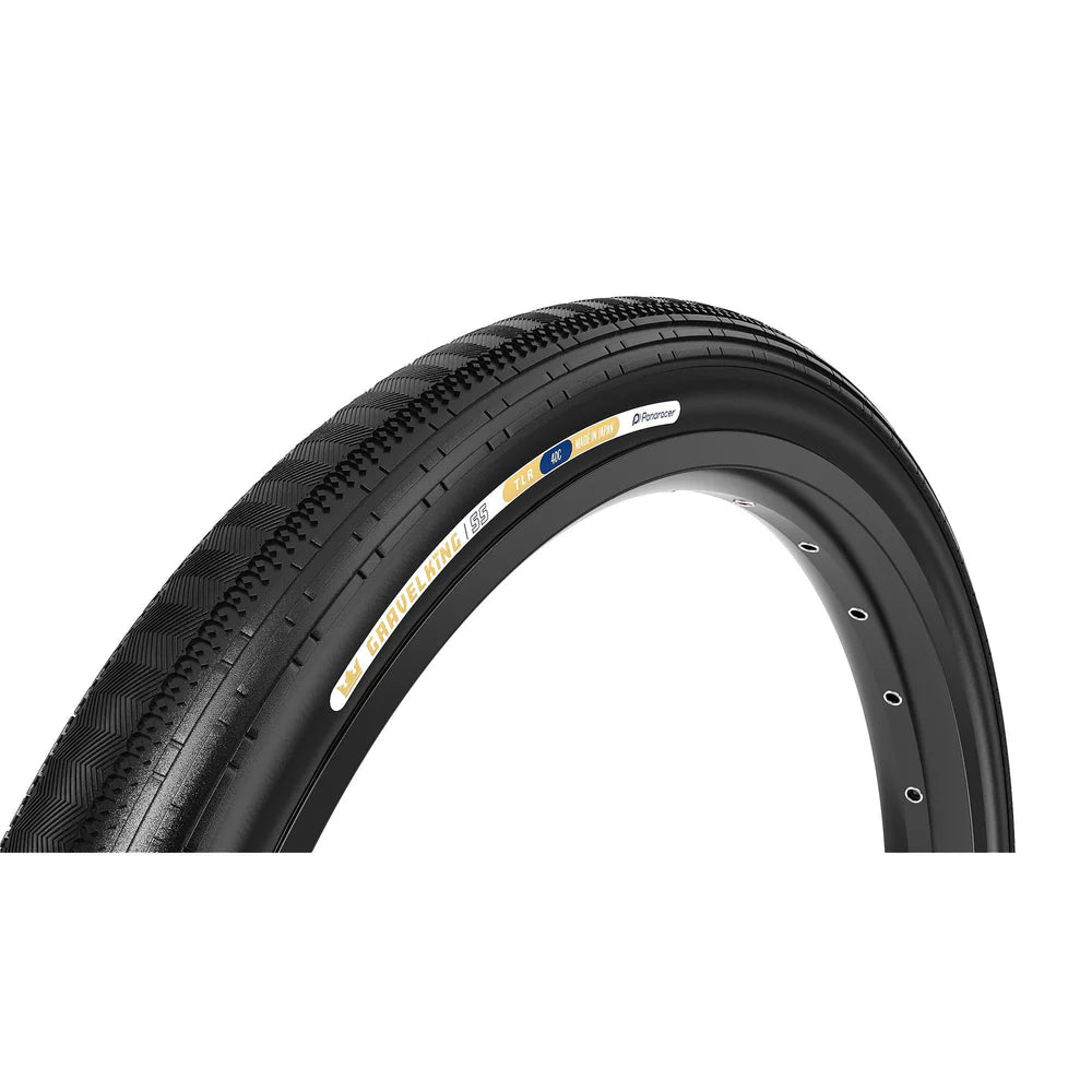 PANARACER GRAVELKING SEMISLICK TLR 700x30c Tubeless Ready Svart däck