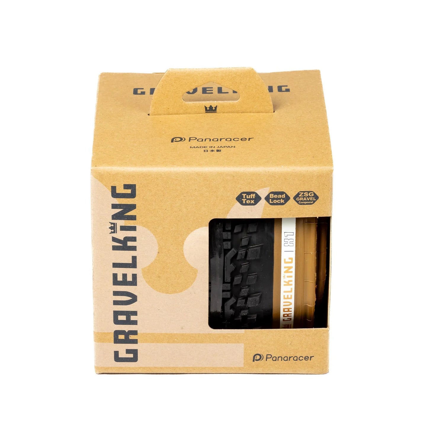 PANARACER GRAVELKING SEMISLICK TLR 700x40c Tubeless Ready Beige däck
