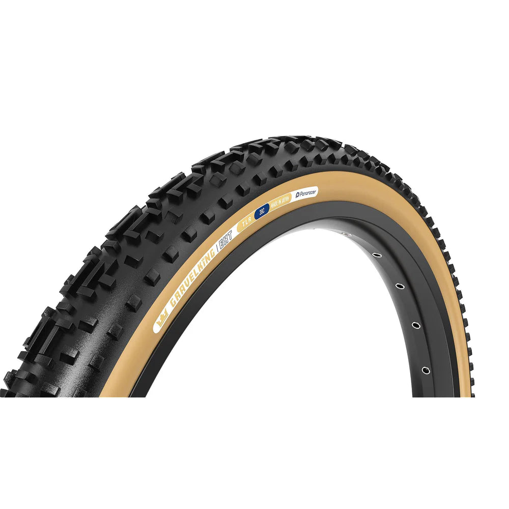 PANARACER GRAVELKING EXT TLR 700x38c Tubeless Ready Beige däck