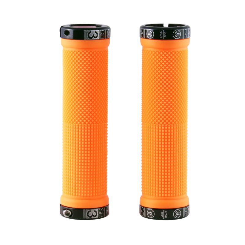 SB3 KHEOPS Lock-On-grepp 129 mm Orange Fluo
