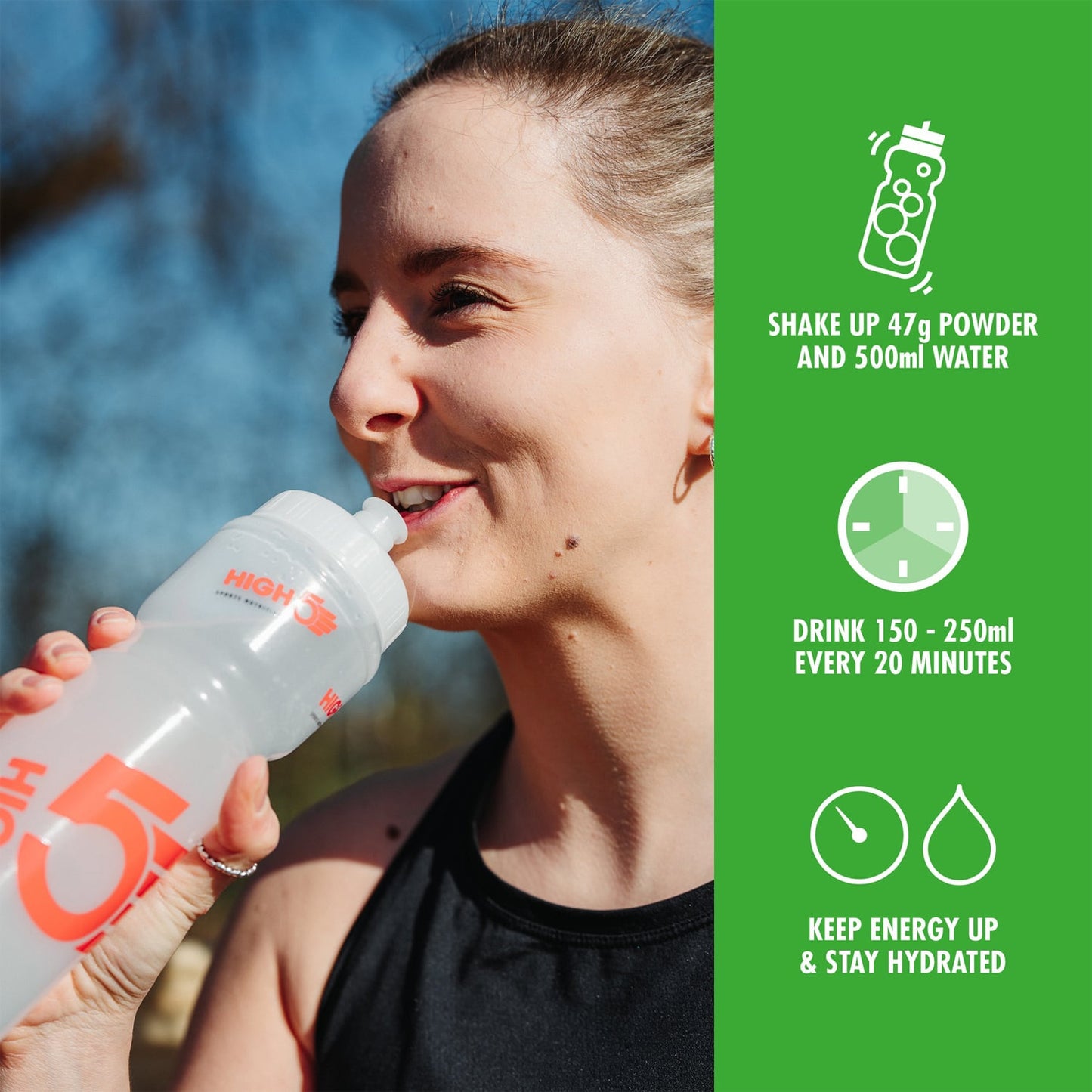 Energy Drink HIGH5 ENERGY DRINK (47g) Lemon