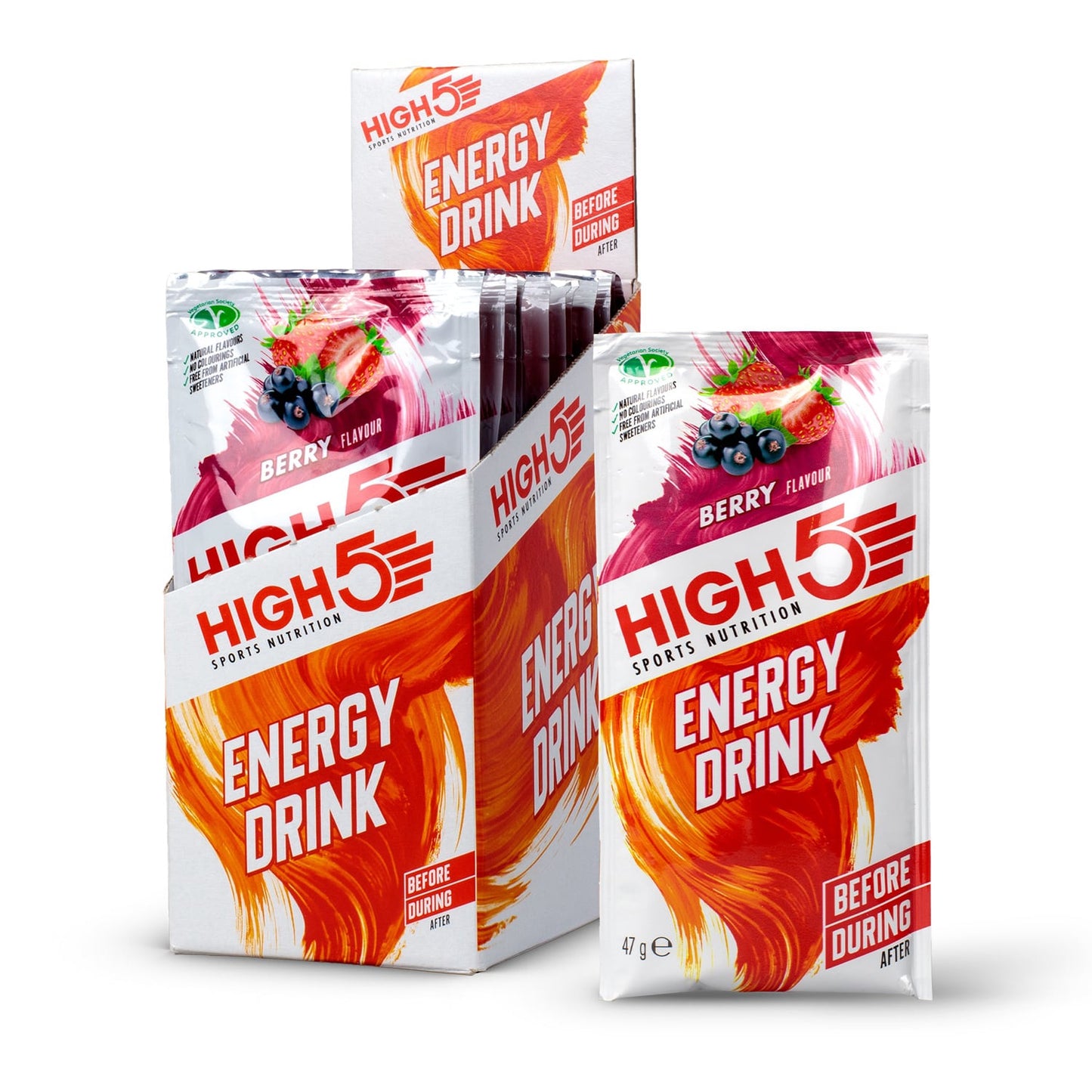 Energy Drink HIGH5 ENERGY DRINK (47g) Fruits Red
