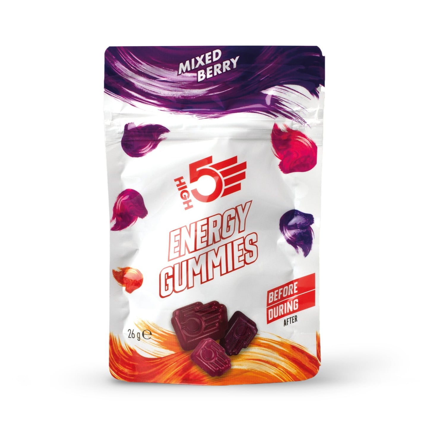 HIGH5 ENERGY GUMMIES (26g) Fruits Red
