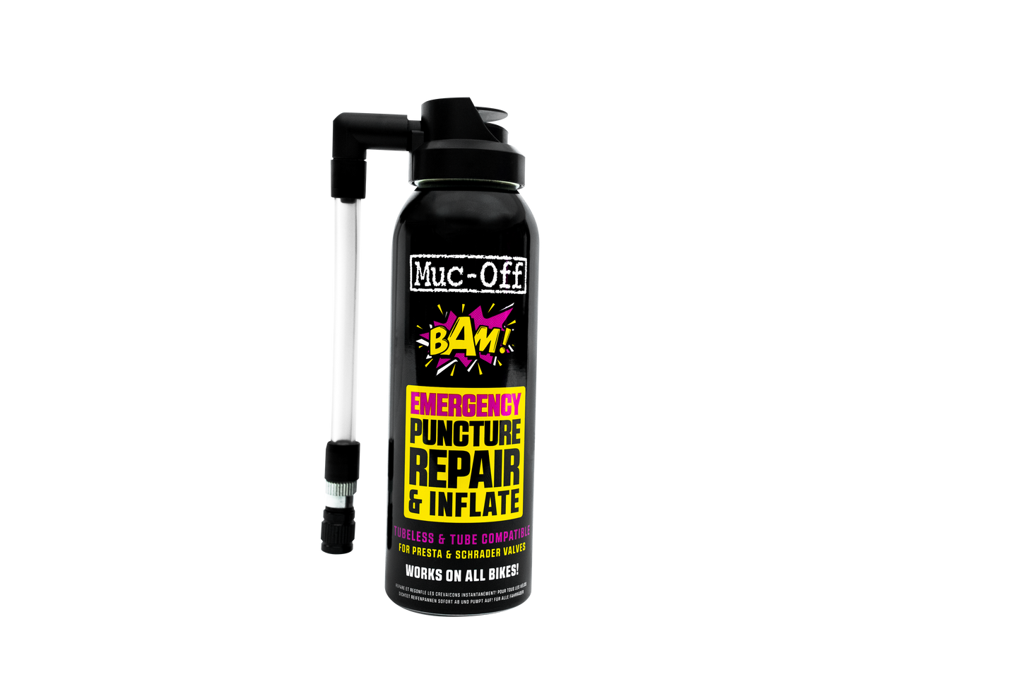MUC-OFF B.A.M Puncture Repair Spray (125 ml)