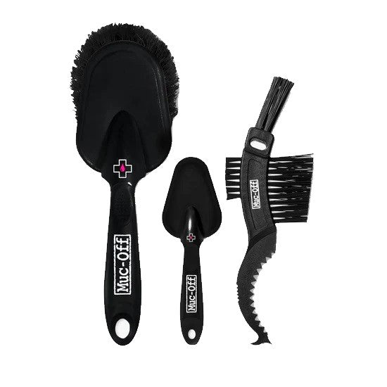 MUC-OFF rengöringsborstkit (3 delar)