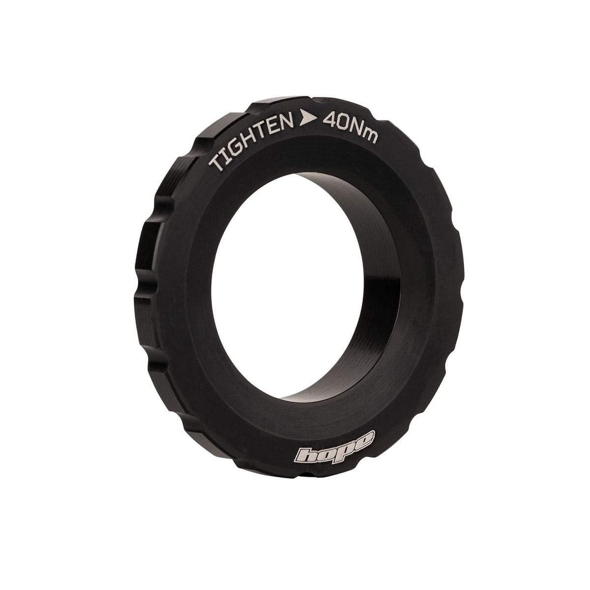 HOPE Center Lock Extern mutter svart
