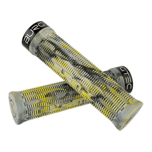 Grips BURGTEC THE BARTENDER PRO GREG MINNAAR SIGNATURE Lock-On Black/Yellow