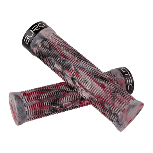 Grips BURGTEC THE BARTENDER PRO GREG MINNAAR SIGNATURE Lock-On Black/Red