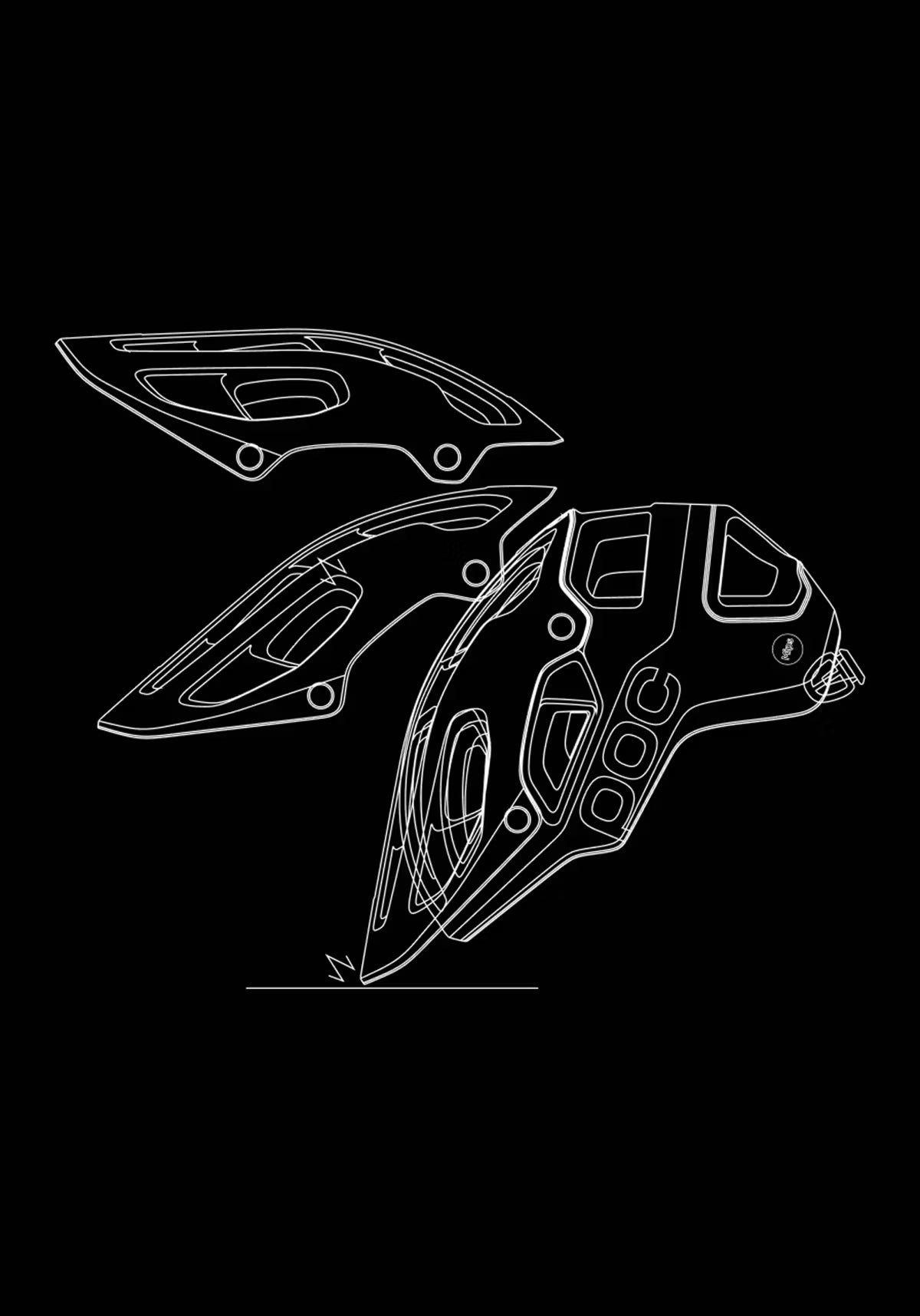 POC CULARIS PURE Bronze/Blue MTB Helmet