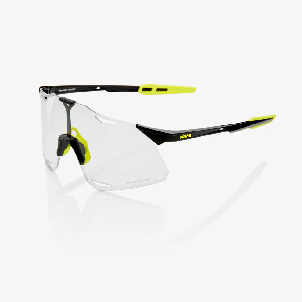 100% HYPERCRAFT Black Photochromic Goggles