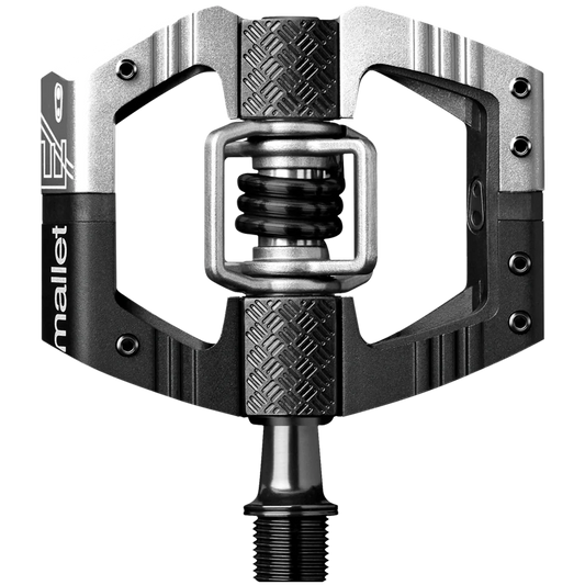CRANKBROTHERS MALLET ENDURO LS pedaler Silver/Svart