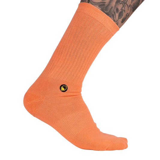 BURGTEC EVERYDAY CREW Orange socks