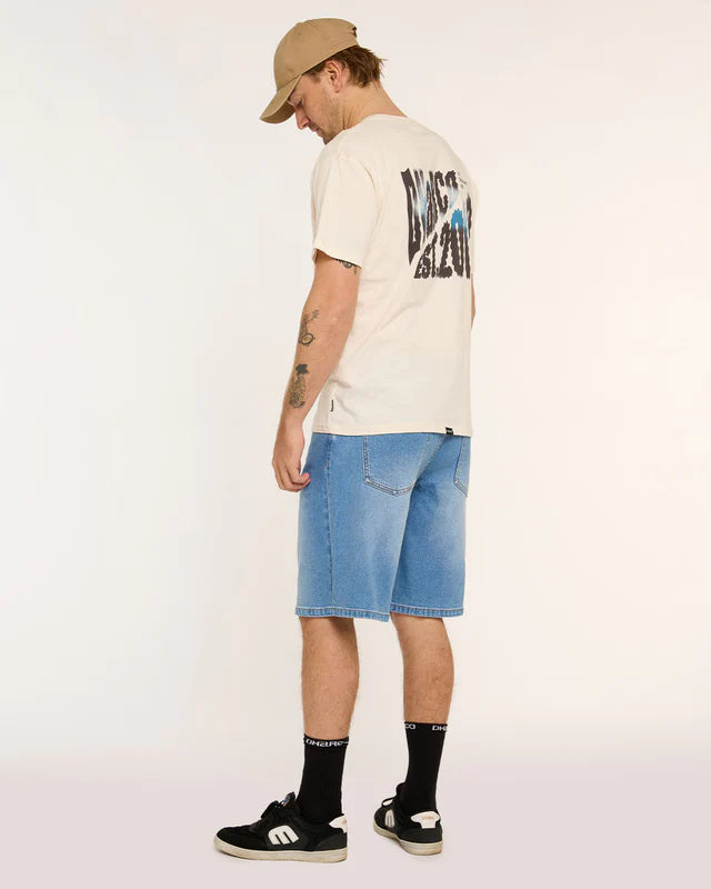 Shorts DHARCO JORT UNISEX COASTAL WASH Blå
