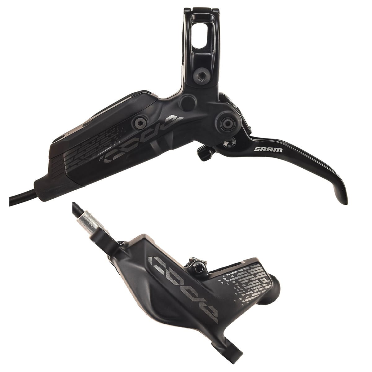 Par SRAM CODE R Discless-bromsar i metall Svart