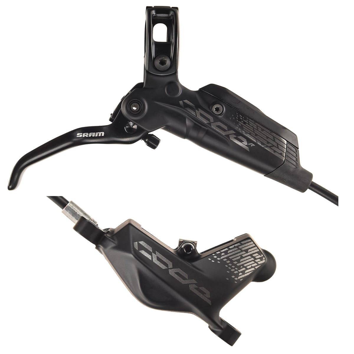 Par SRAM CODE R Discless-bromsar i metall Svart