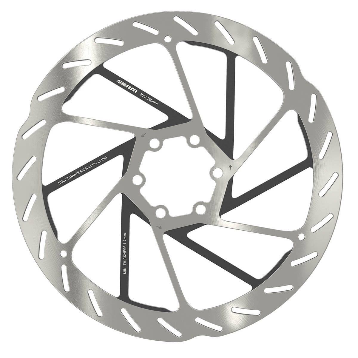 SRAM HS2 6-håls skiva