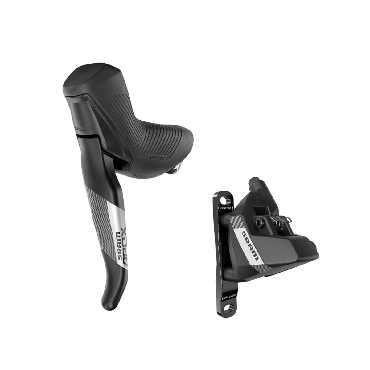 Par SRAM APEX D1 HRD 1x12 Flat Mount Discless-spakar och bromsok