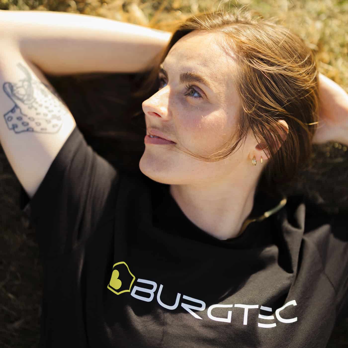 BURGTEC Logo T-Shirt Svart