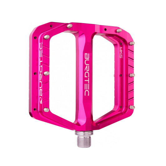 BURGTEC PENTHOUSE FLAT MK5 Platta pedaler med stålaxel Rosa