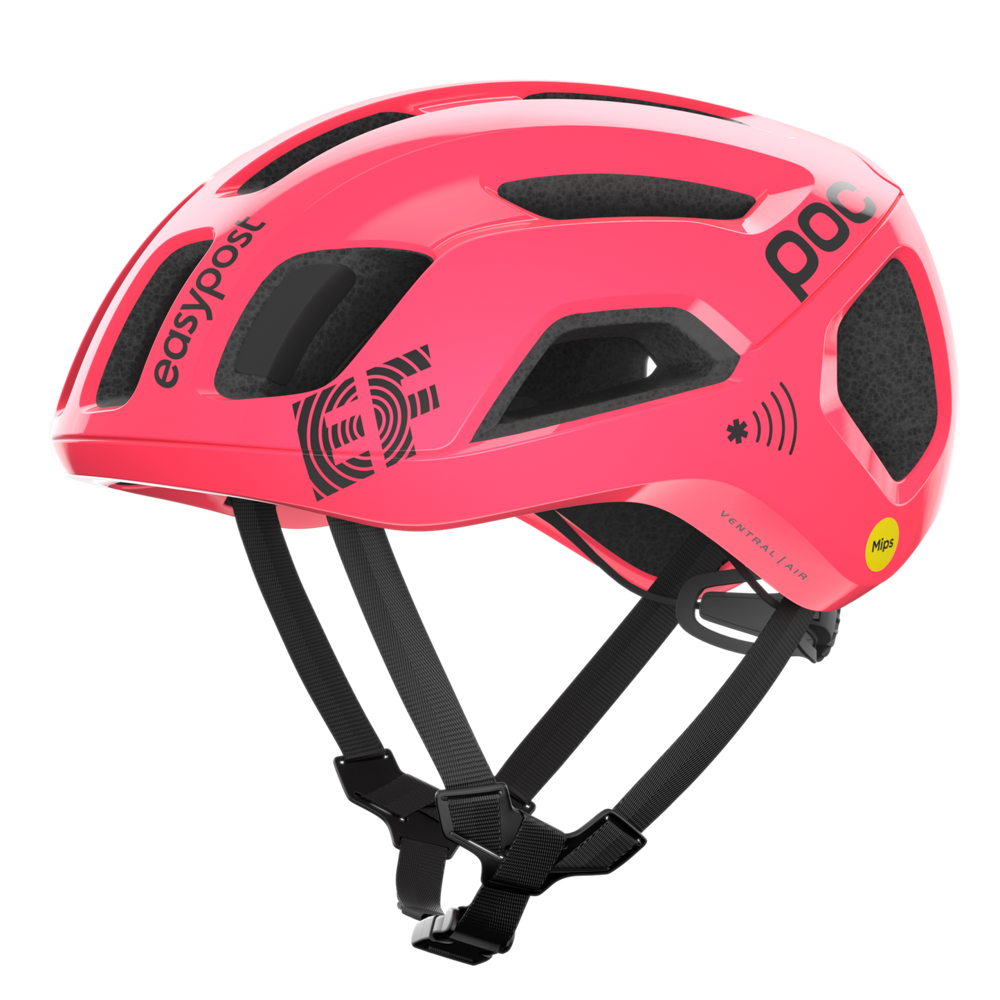 POC VENTRAL AIR MIPS EF Race team LIMITED Road Hjälm Rosa 2024