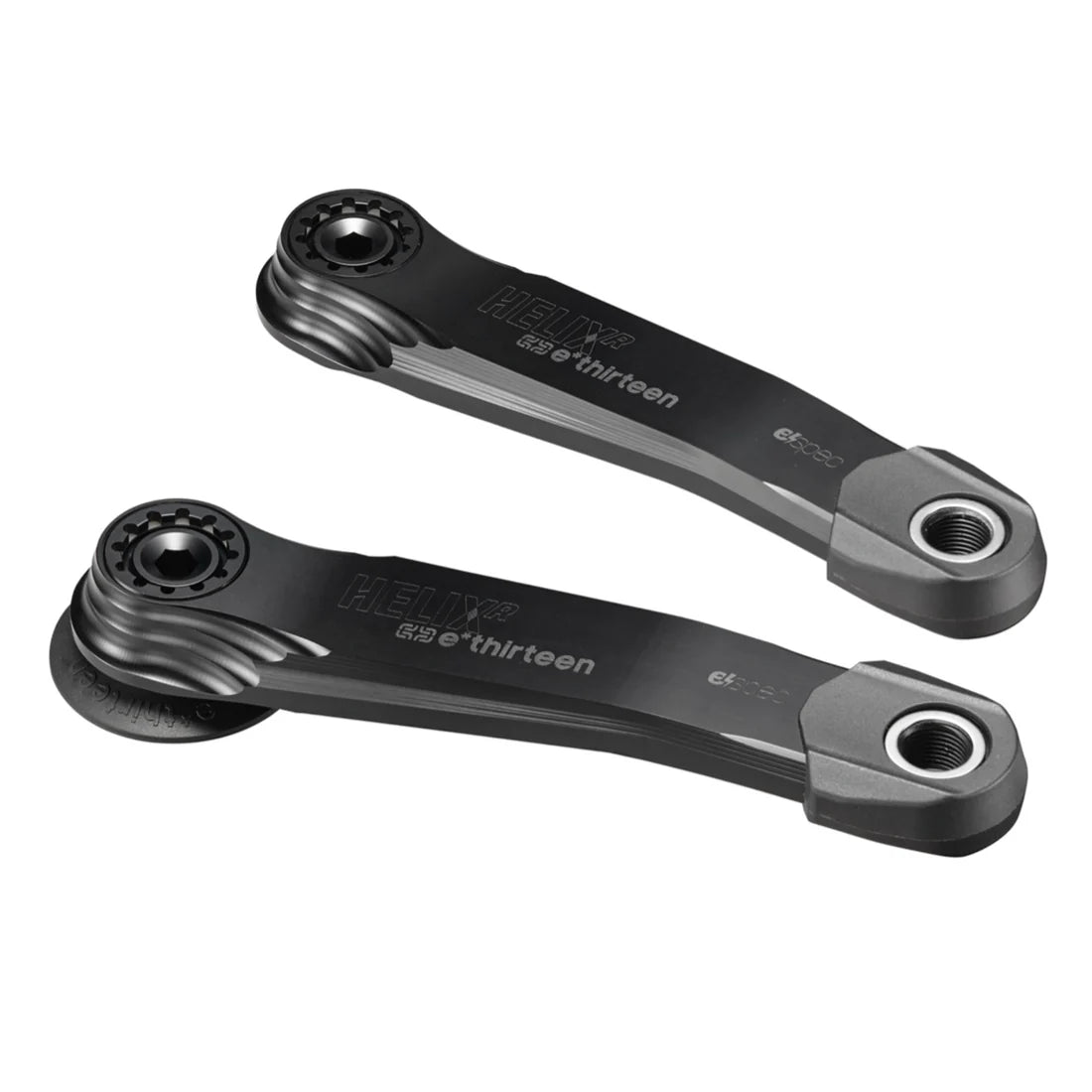 E.THIRTEEN E-SPEC HELIX RACE ALLOY-vevarmar för Bosch CX Gen4/5 / Brose S Mag Offset 26mm Svart