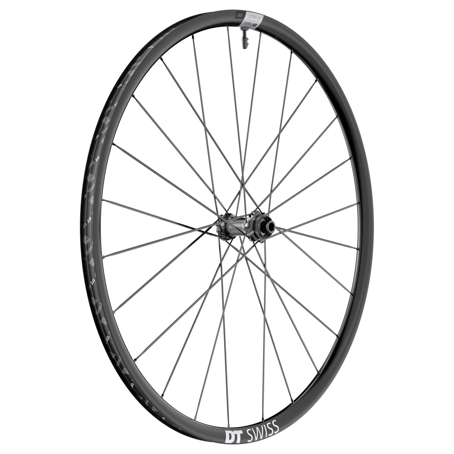 DT SWISS E 1800 SPLINE 23 DISC Tubeless Ready framhjul (centerlås) 2024