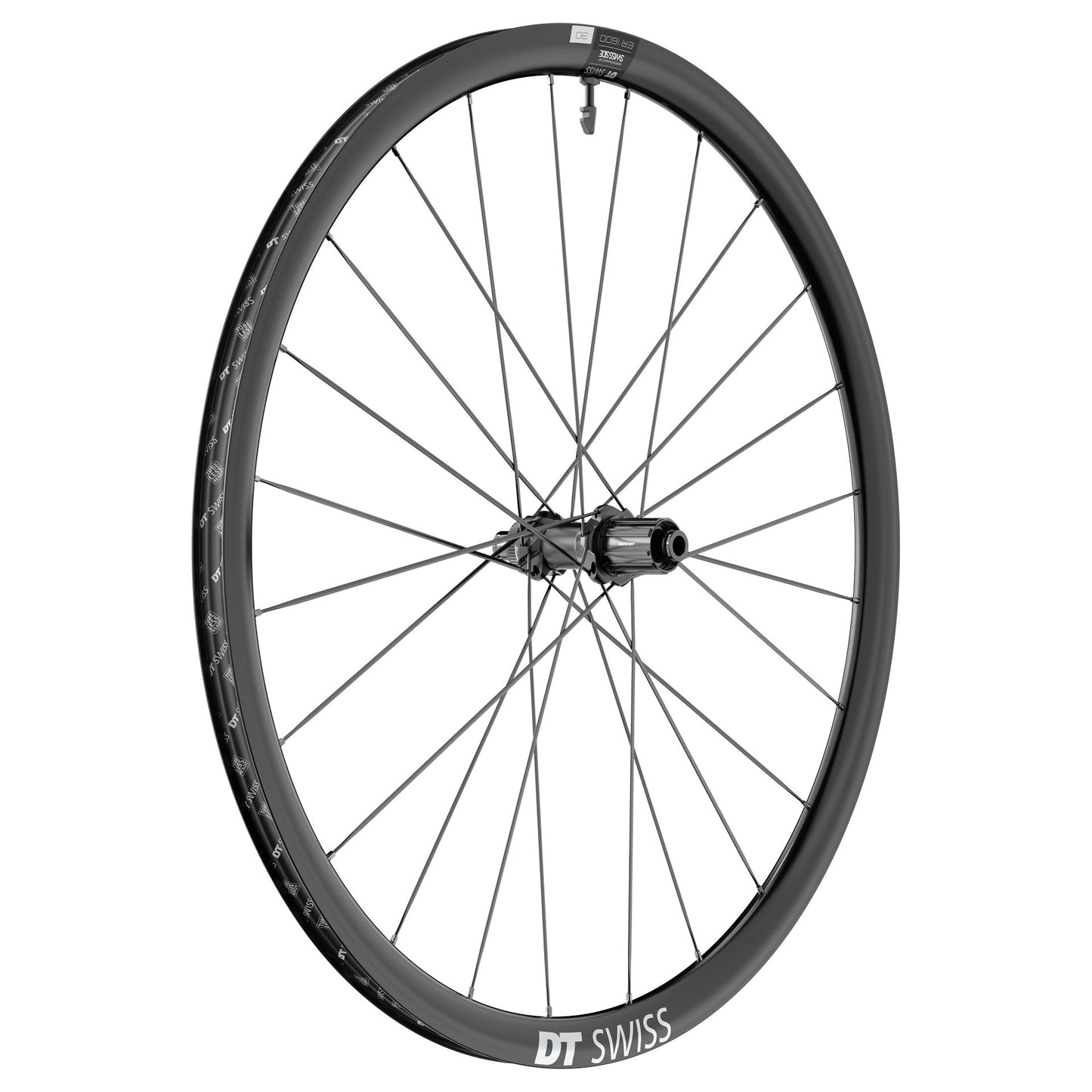 DT SWISS ER 1600 SPLINE 30 DISC Tubeless Ready bakhjul (centerlås)