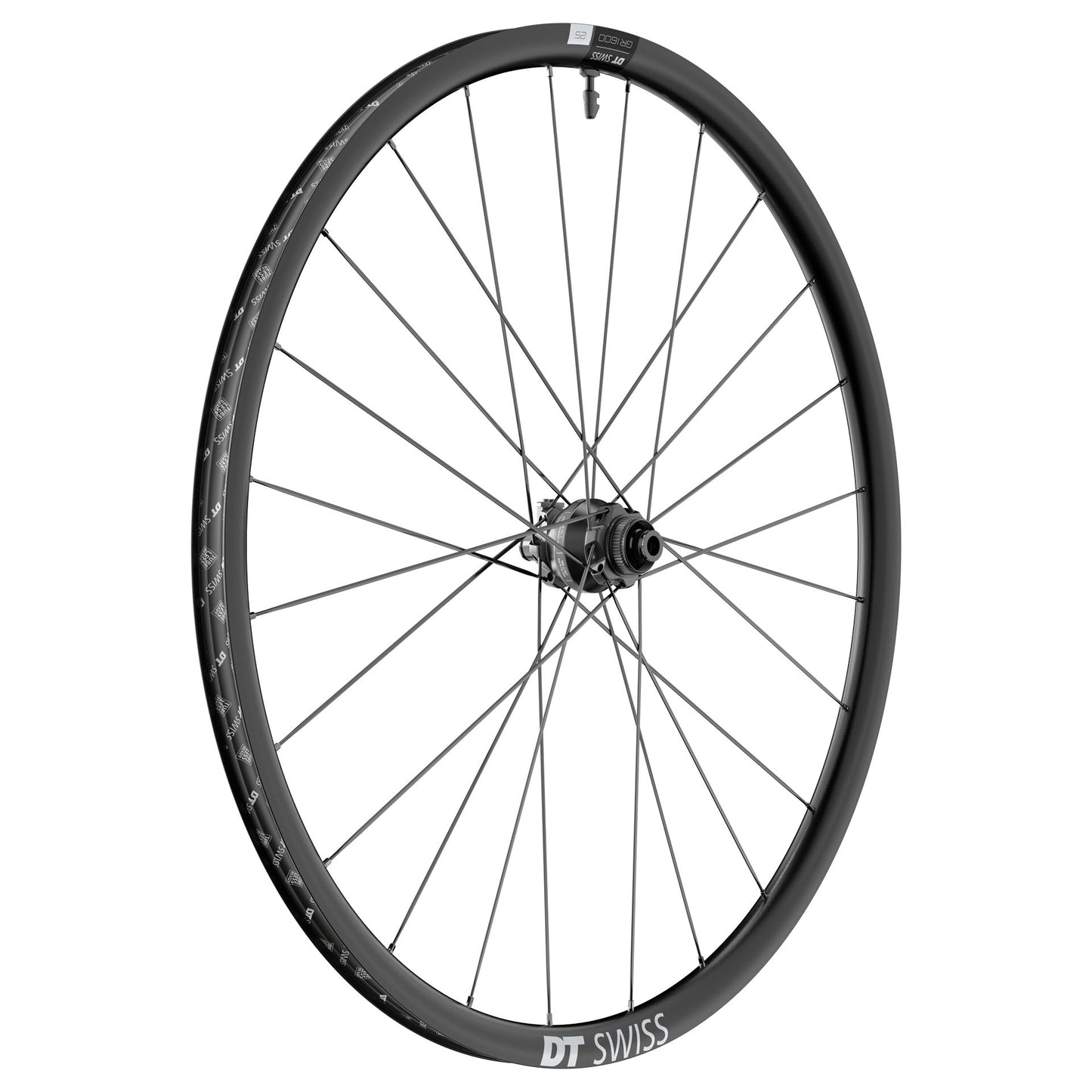 Par DT SWISS GR 1600 SPLINE 25 DISC Tubeless Ready-hjul (Center Lock) Dynamo
